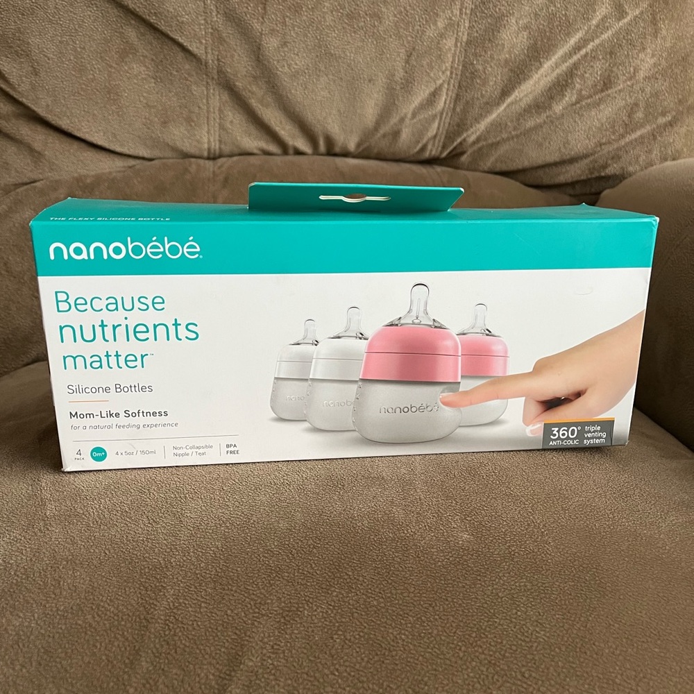 Nanobebe silicone bottles
